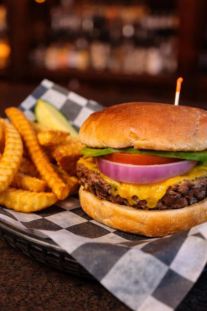 Cheeseburger Basket